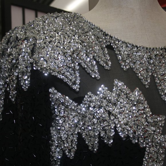 Beaded Show Gown - Picture 4 of 10